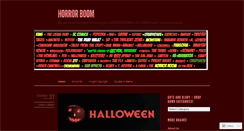 Desktop Screenshot of horrorboom.com